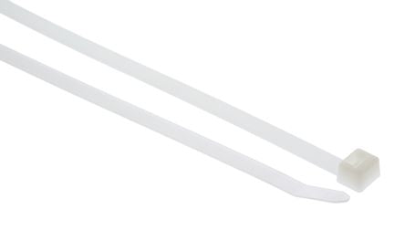 111-12829 T120S-PA66-NASeries Natural Nylon Cable Tie, 225mm x 7.6 mm