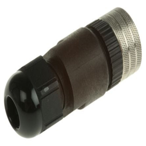1200710036 M12 Female Cable Mount Connector, 4 contacts Socket