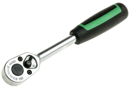 12111010 3/8 in Socket Wrench, Square Drive With Ratchet Handle