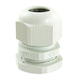 PG13.5 White Waterproof Connector Gland