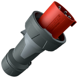 13212 CEE plug 63A 5p 6h 400 V (50+60 Hz) red 13212