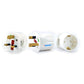 TTA 2RP-16A Travel Adaptor 2 Round Pin (Black) 16A
