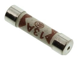 C180-13  FUSE, QUICK BLOW, 13A, 6.3X25.4