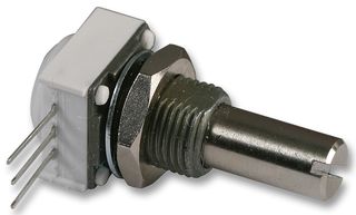 14910F0GJSX10504KA 1 Gang Rotary Cermet Potentiometer with a 6.35 mm Dia. Shaft