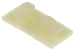 151-13401 Fastener, Round Design, Adhesive Backed Cable Clamp, 6 mm, Nylon