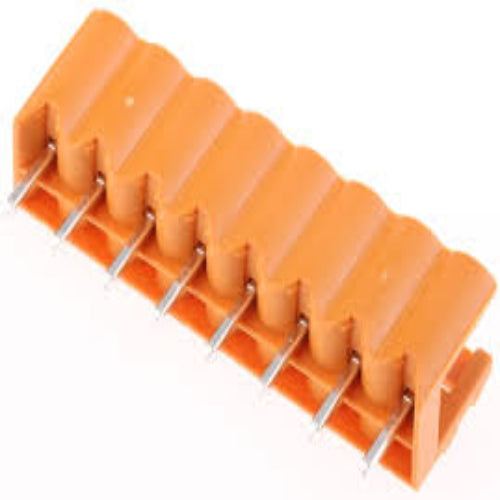 1522460000  Weidmuller OMNIMATE SL, 5.08mm Pitch, 8 Way, 1 Row, Straight PCB Terminal Block Header, Through Hole