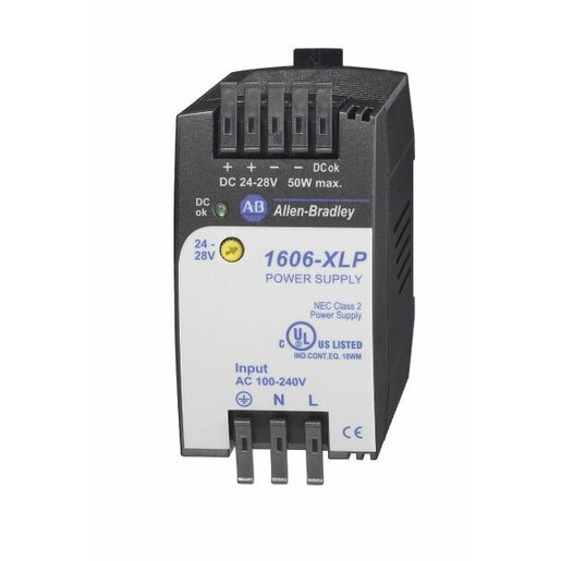 1606-XLP50E   POWER SUPPLY AC INPUT 110-230VAC / DC OUTPUT 24VDC AT 2.1 A