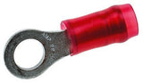 171508-1  PIDG Insulated Ring Terminal, M3.5 Stud Size, 0.26mm² to 1mm²