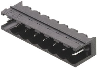 SL-SMT 5.08HC/06/90 3.2SN BK BX - 1779990000 OMNIMATE SL, 6 Way, 1 Row, Right Angle PCB Header