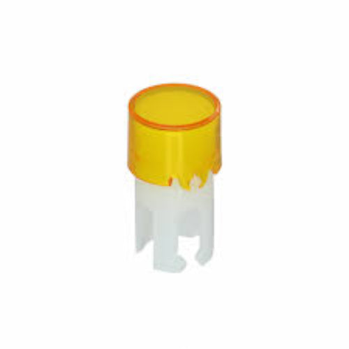 19-931.4  Yellow Round Push Button Lens