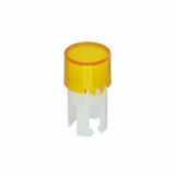 19-931.4  Yellow Round Push Button Lens