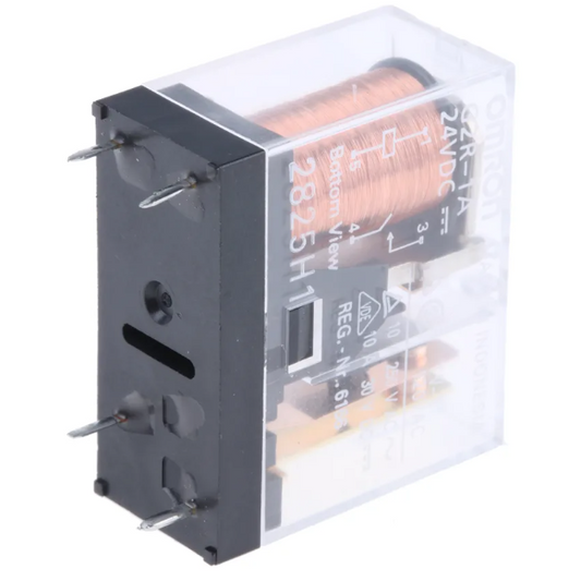 G2R-1A DC24 PCB Mount Power Relay, 24V dc Coil, 10A Switching Current, SPST