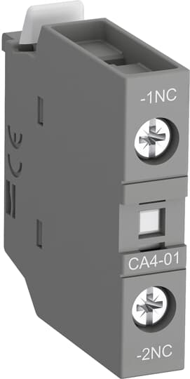 1SBN010110R1001 Auxiliary Contact - 1NC, 1 Contact, Front Mount, 6 A