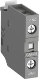 1SBN010110R1001 Auxiliary Contact - 1NC, 1 Contact, Front Mount, 6 A