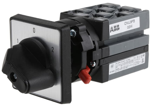 1SCA022532R7580 3P 3 Position 60° Rotary Switch, 25A