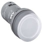 1SFA619403R5023 ABB, 1SFA61 Yellow LED Pilot Light, IP66, IP67, IP69K, Round, 24V