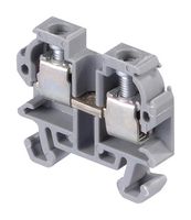 1SNA115510R1600  DIN Rail Mount Terminal Block, 2 Ways, 28 AWG, 12 AWG