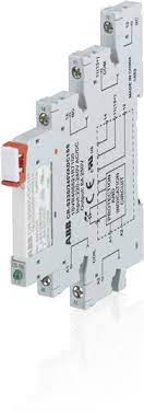 1SVR405521R3100 Relay Socket, DIN Rail, Screw, 250 VAC, CR-S Series