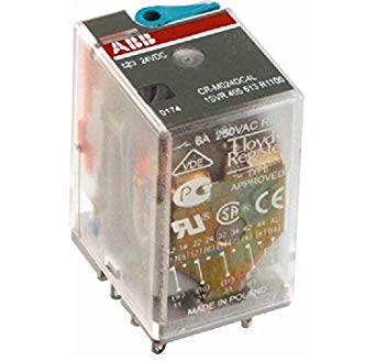1SVR405611R1100 24V dc SPDT Interface Relay Module, Cage Clamp