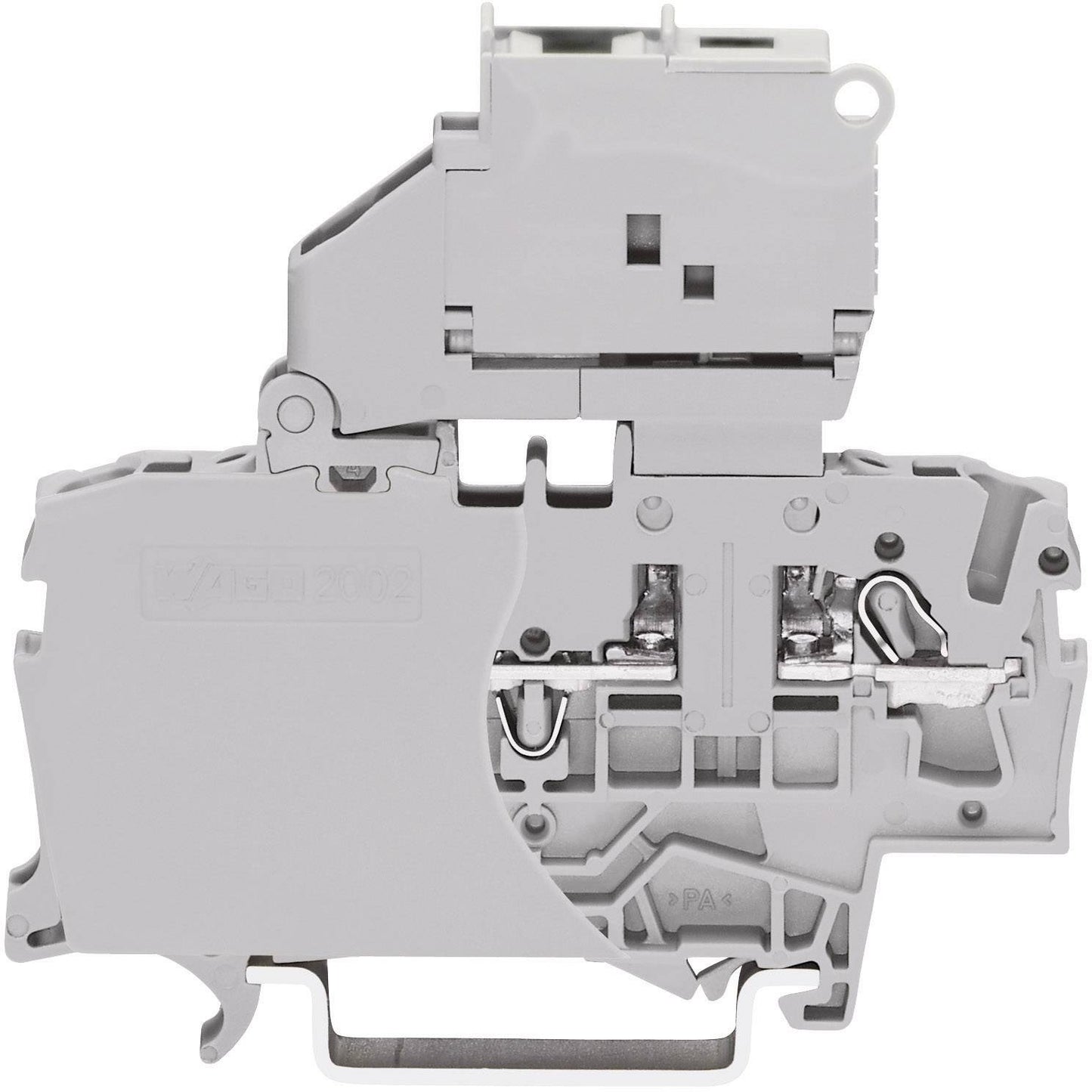 2002-1611 250 V Fused Terminal Block, Clamp Termination
