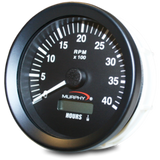 20700254  Tachometer/Hourmeter   12/24 VDC, 4000 RPM