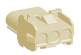 2178474-2 Universal MATE-N-LOK Female Connector Housing, 6.35mm Pitch, 3 Way
