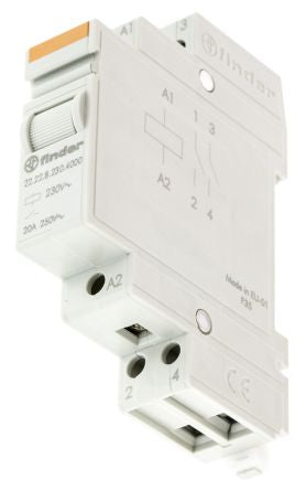 22.22.8.230.4000 DPNO Non-Latching Relay DIN Rail, 230V