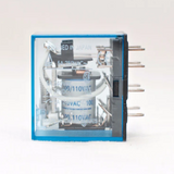 MY2NJ 110VAC Electromagnetic, DPDT, 110VAC, 5A, 8 PIN, PLUG-IN,socketable,with LED indicator.