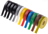 229796 Tapes Assorted Electrical Tape, 12mm x 20m -12 PIECES