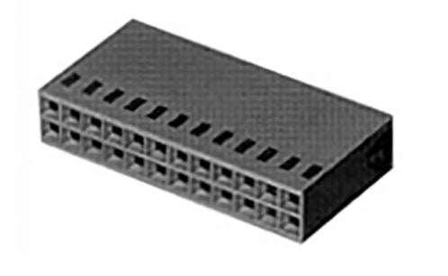 1-87456-9  AMPMODU MOD IV Female Connector Housing, 2.54mm