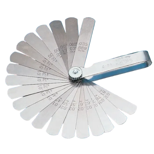 CMD263-5074 Steel Feeler Gauge, 25 Blades