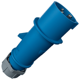 260 MENNEKES  AM-TOP IP44 Blue Cable Mount 3P
