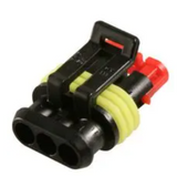 282087-1 Automotive Connector Housing, SUPERSEAL 1.5, Plug, 3 Ways, Superseal 1.5 Series Connectors