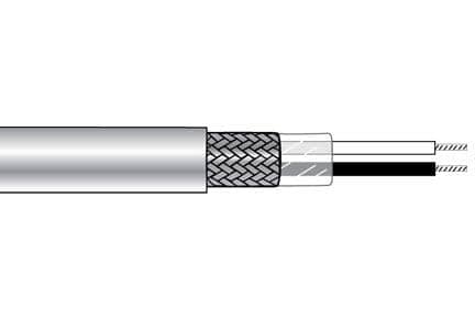 2827/3 WH001  Multicore Cable, Screened, 3 Core, 20 AWG, 0.62 mm², 1000 ft