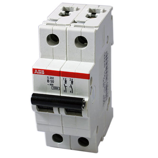 2CDS252001R0204   Thermal Magnetic Circuit Breaker DP MCB C20A 6KA