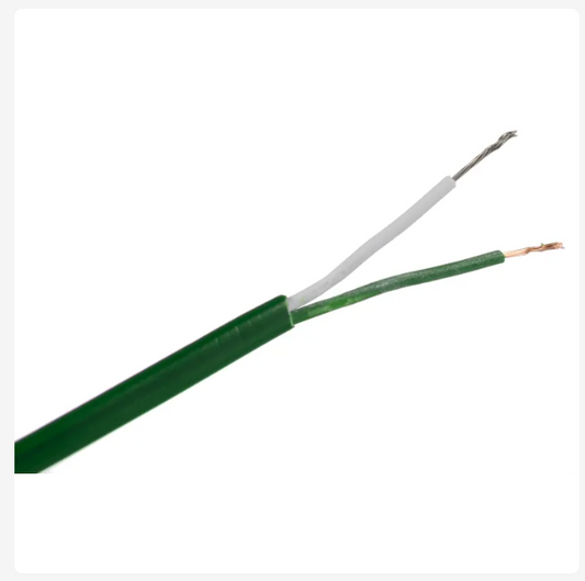 CMD219-4573 Type K Thermocouple Cable/Wire, 100m, Unscreened, PVC Insulation, +105°C Max, 7/0.2mm
