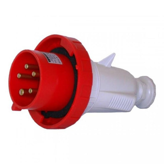 Gewiss GW60031 16A 5 Pin 400V Straight Plug