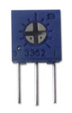 3362W-1-203LF Hole Trimmer Potentiometer 0.5W Side