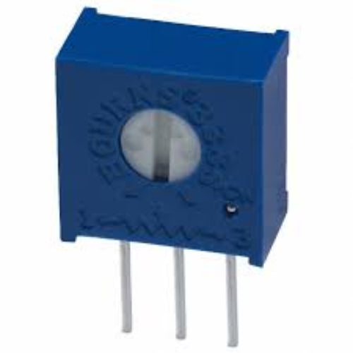 3386W-1-104LF 00 kΩ, Through Hole Trimmer Potentiometer, Pin 0.5 W Top Adjust Bourns