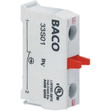 33S01  Contact Block - 1NC 600 V