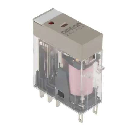 G2R-2-SN AC24(S) Plug In Power Relay, 24V ac Coil, 5A Switching Current, DPDT