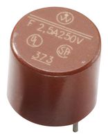 38211000410 Fuse, PCB Leaded, 1 A, 250 V, TR5 382 Series, Time Delay