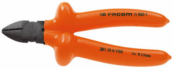 391.16AVSE 1000v Insulated Diagonal Side Cutting Pliers 165mm