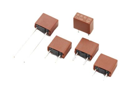 39611600000 1.6A Radial T Leaded PCB Mount Fuse, 125V