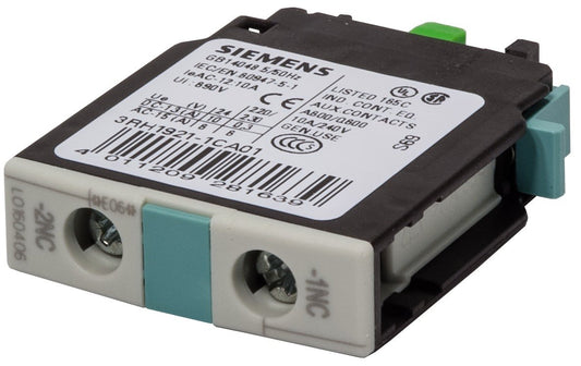 3RH1921-1CA01 Sirius Classic Auxiliary Contact - 1NC