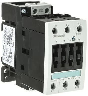 3RT1036-1AP00 SIRIUS Classic 3RT1 3 Pole Contactor - 50 A, 230 V ac Coil, 3NO, 22 kW