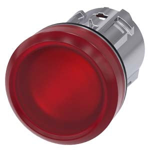 3SU1051-6AA20-0AA0 Red Pilot Light Head, 22mm Cutout SIRIUS ACT