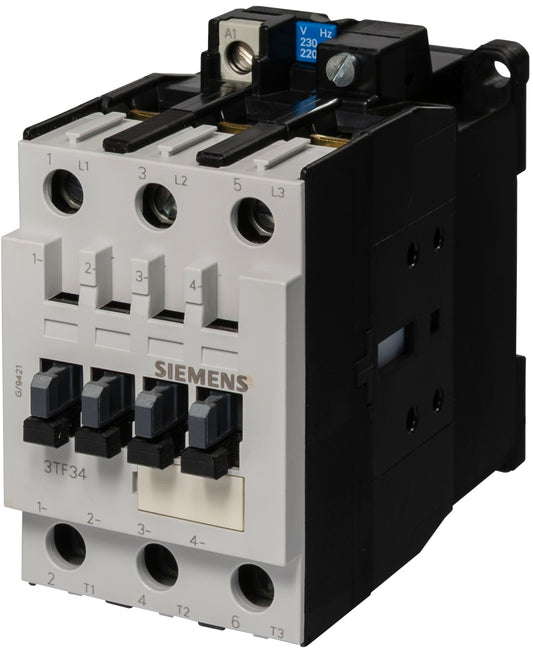 3TF3400-0A 3-phase IEC rated contactor, control of electric  motors