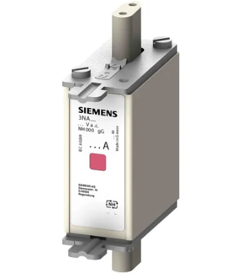 3NA7822 Fuse Element, Nh000, 63 A, Gg, Un Ac 500 V 250 V