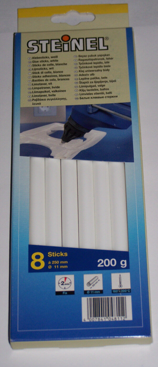 4007841048112  Glue sticks Steinel WHITE 200g